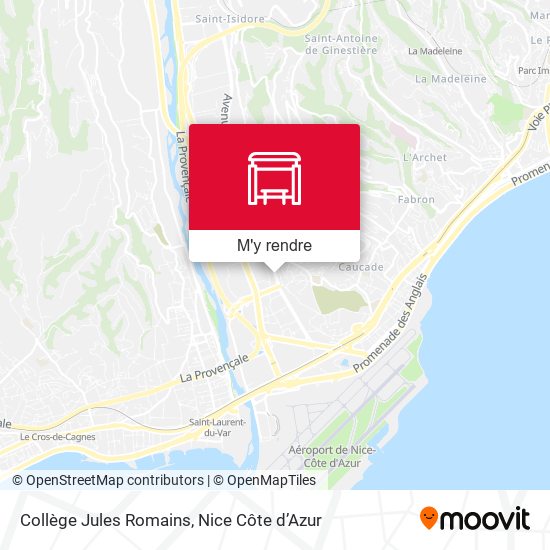 Collège Jules Romains plan