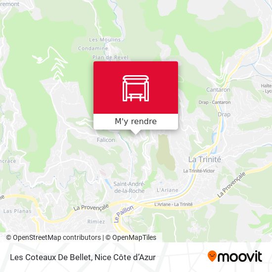 Les Coteaux De Bellet plan