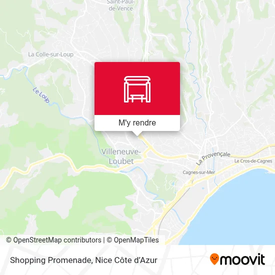 Shopping Promenade plan