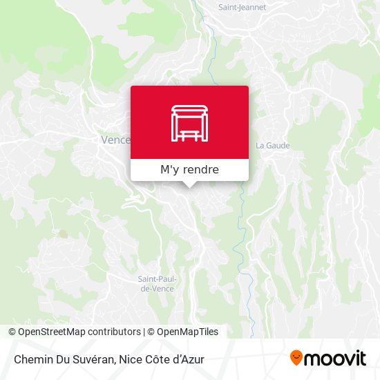 Chemin Du Suvéran plan