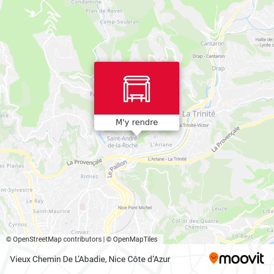 Vieux Chemin De L’Abadie plan