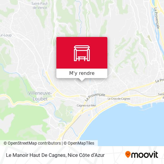 Le Manoir Haut De Cagnes plan