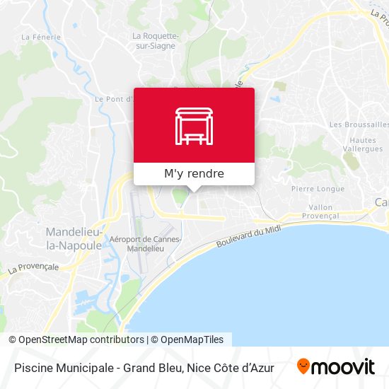 Piscine Municipale - Grand Bleu plan
