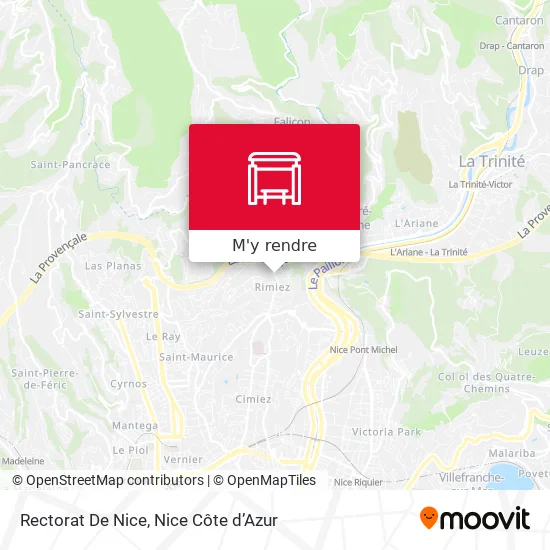 Rectorat De Nice plan