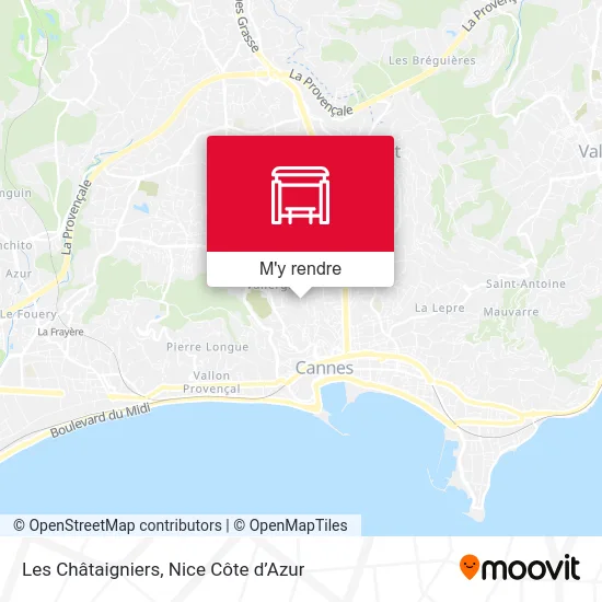 Les Châtaigniers plan