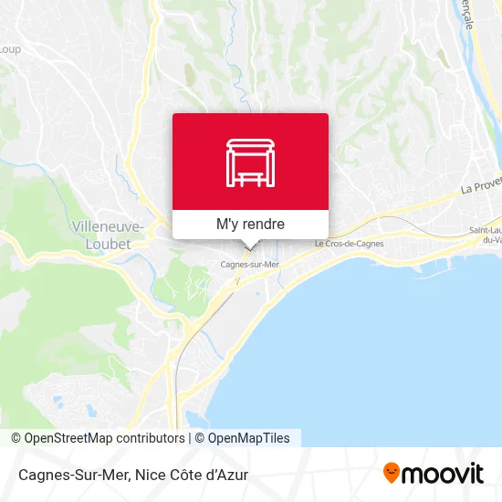 Cagnes-Sur-Mer plan