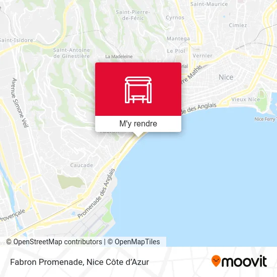 Fabron Promenade plan