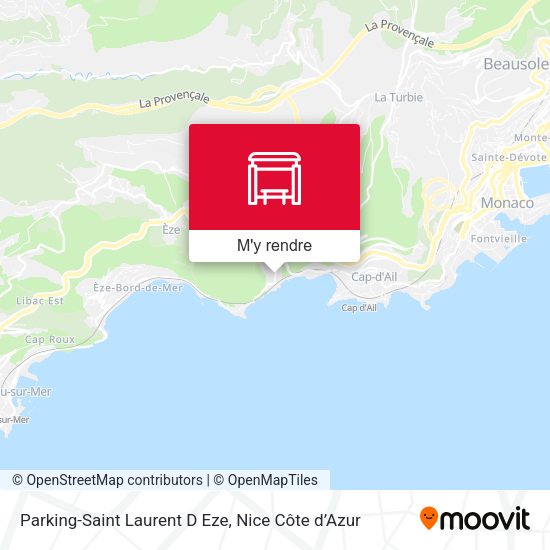 Parking-Saint Laurent D Eze plan