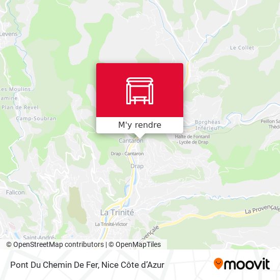 Pont Du Chemin De Fer plan