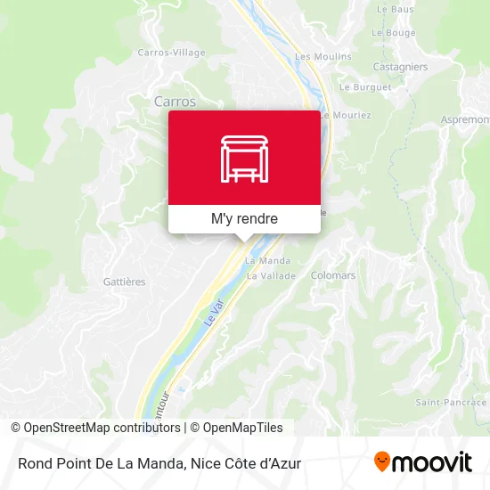 Rond Point De La Manda plan