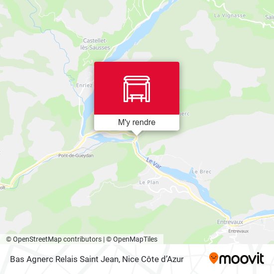 Bas Agnerc Relais Saint Jean plan