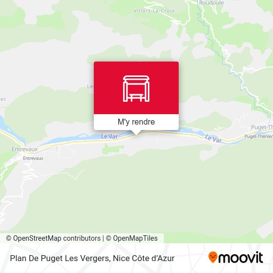 Plan De Puget Les Vergers plan
