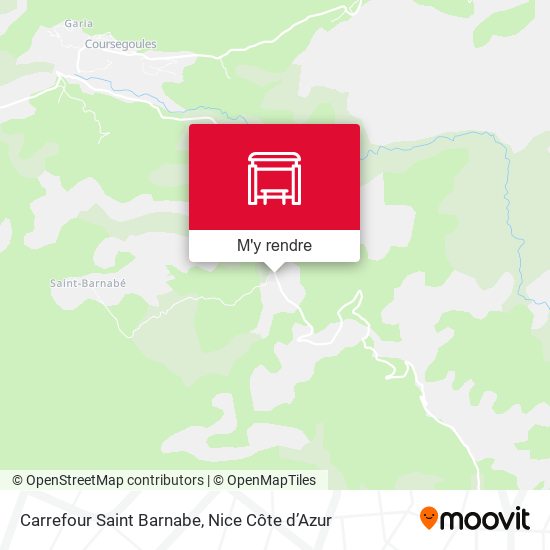 Carrefour Saint Barnabe plan