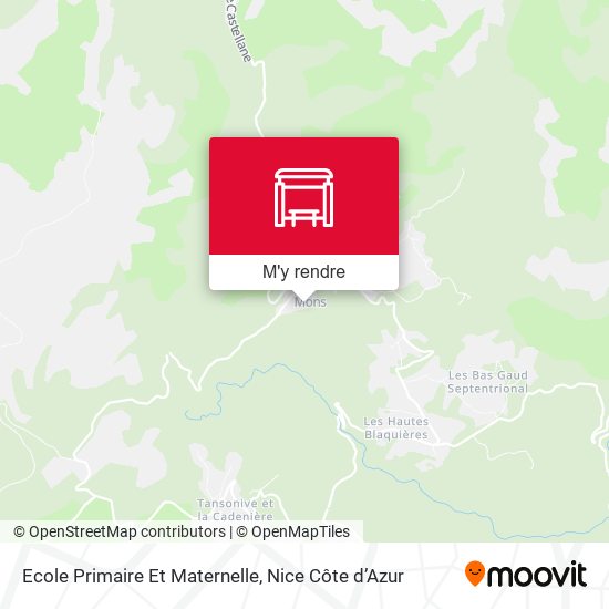 Ecole Primaire Et Maternelle plan