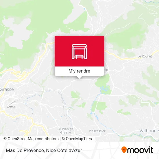 Mas De Provence plan