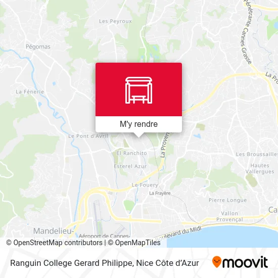 Ranguin College Gerard Philippe plan