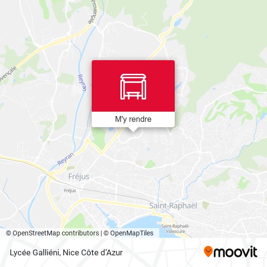 Lycée Galliéni plan