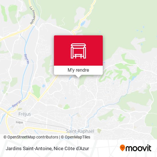 Jardins Saint-Antoine plan