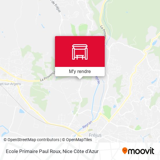 Ecole Primaire Paul Roux plan