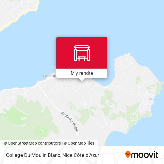 College Du Moulin Blanc plan