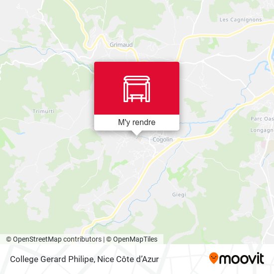 College Gerard Philipe plan