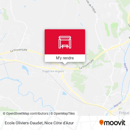 Ecole Oliviers-Daudet plan