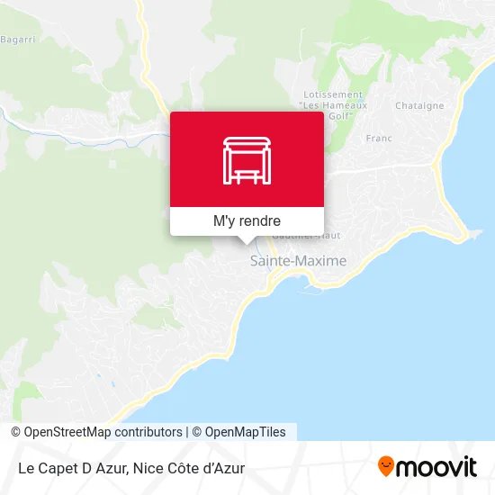 Le Capet D Azur plan