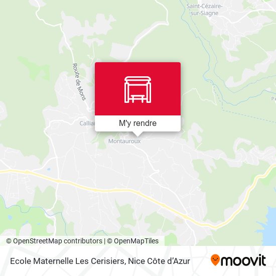 Ecole Maternelle Les Cerisiers plan