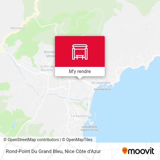 Rond-Point Du Grand Bleu plan