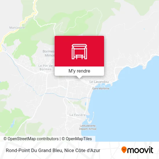 Rond-Point Du Grand Bleu plan