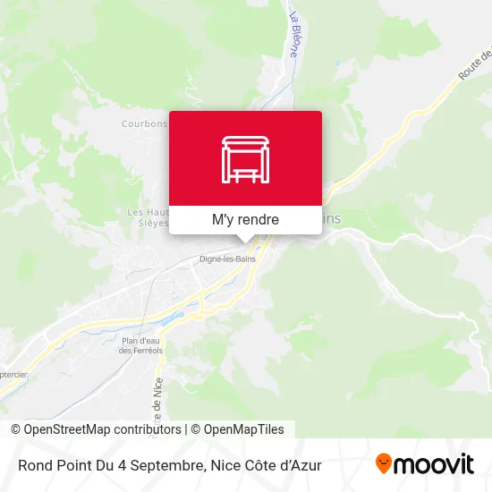 Rond Point Du 4 Septembre plan