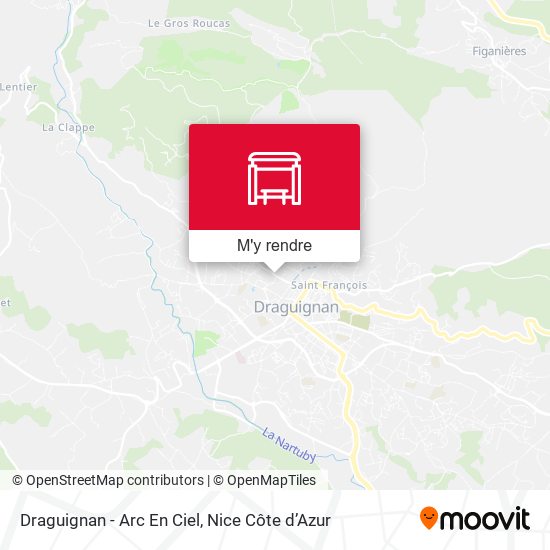 Draguignan - Arc En Ciel plan
