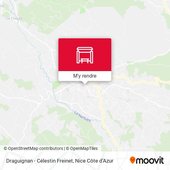 Draguignan - Célestin Freinet plan