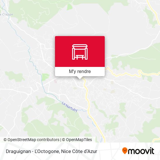 Draguignan - L'Octogone plan