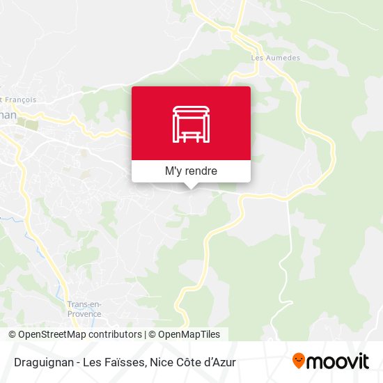 Draguignan - Les Faïsses plan