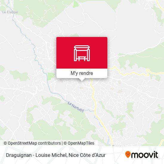 Draguignan - Louise Michel plan