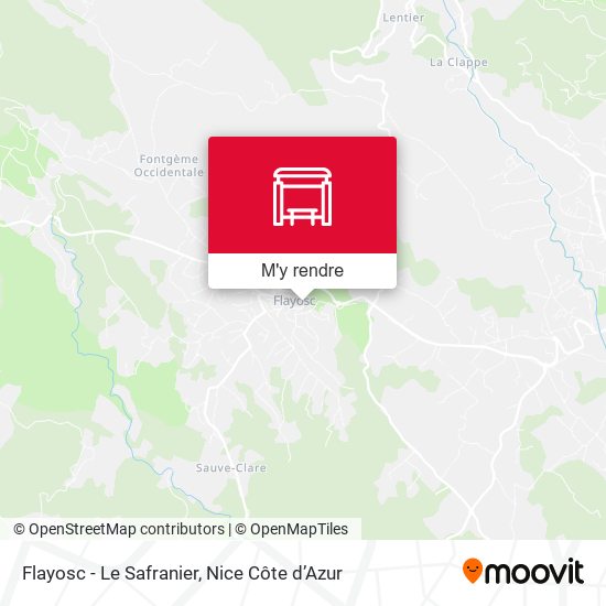 Flayosc - Le Safranier plan