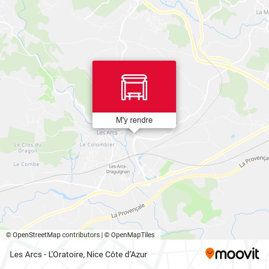 Les Arcs - L'Oratoire plan