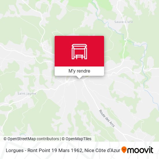Lorgues - Ront Point 19 Mars 1962 plan