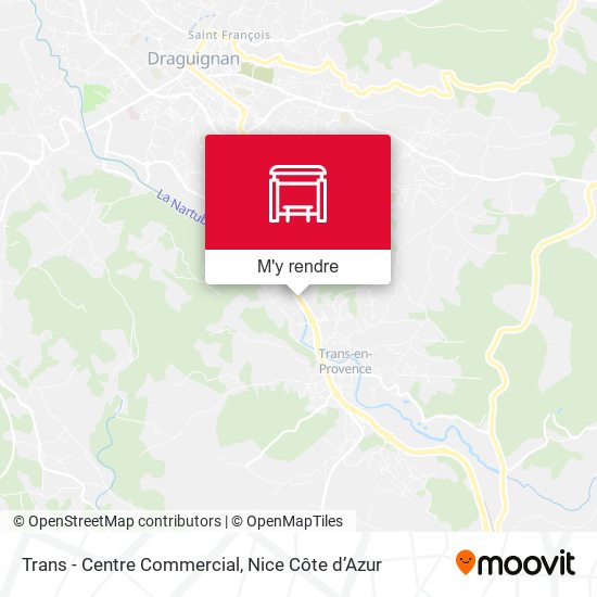 Trans - Centre Commercial plan