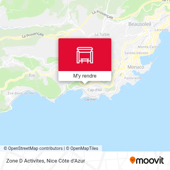 Zone D Activites plan