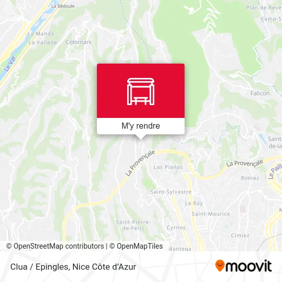 Clua / Epingles plan