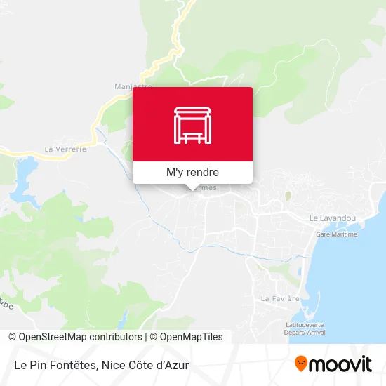 Le Pin Fontêtes plan