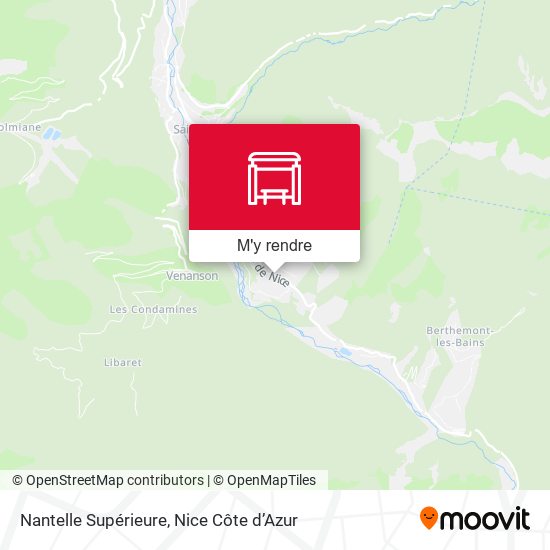 Nantelle Supérieure plan