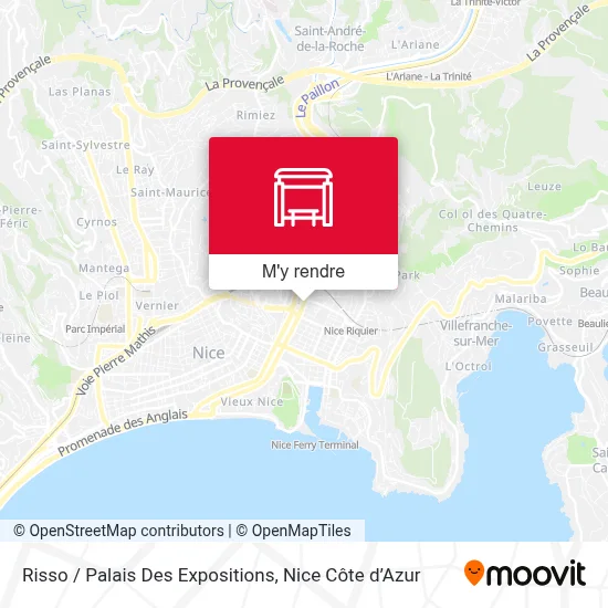 Risso / Palais Des Expositions plan