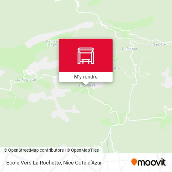 Ecole Vers La Rochette plan