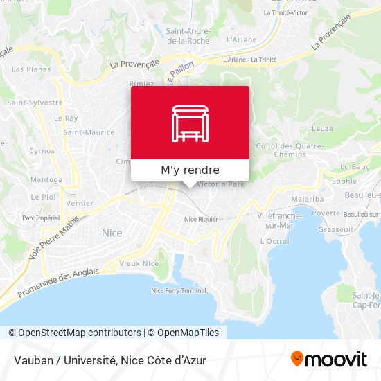 Vauban / Université plan