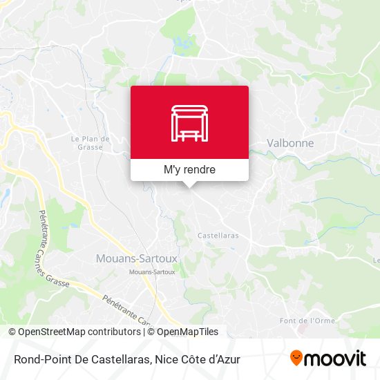 Rond-Point De Castellaras plan