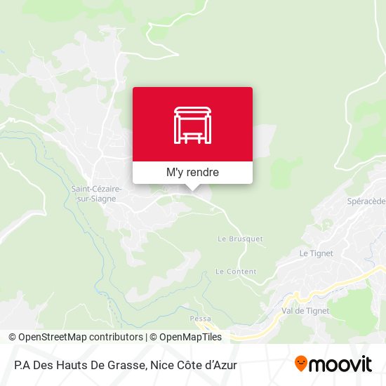 P.A Des Hauts De Grasse plan