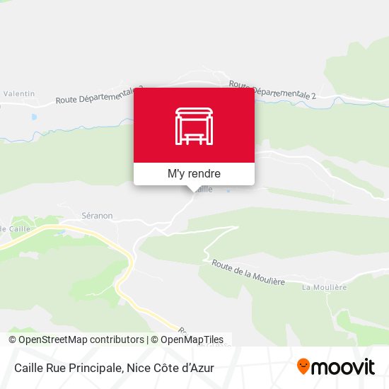 Caille Rue Principale plan